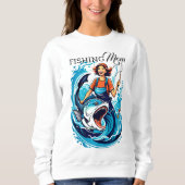 Vissen mama trui (Voorkant)