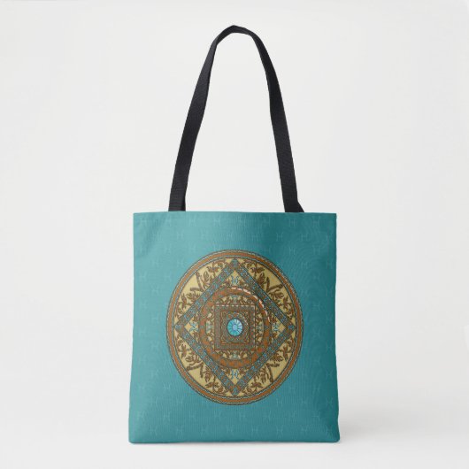 Vissen Mandala All-over-print tas (Voorkant)