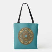 Vissen Mandala All-over-print tas (Achterkant)