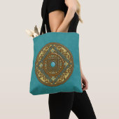Vissen Mandala All-over-print tas (Dichtbij)