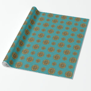 Vissen Mandala Inpakpapier