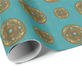Vissen Mandala Inpakpapier (Rol Hoek)