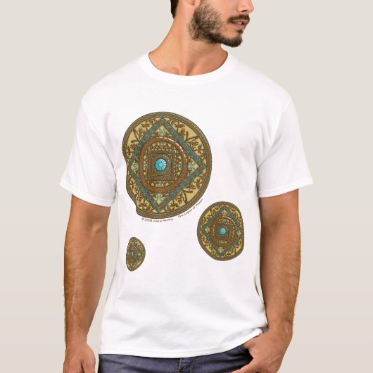 Vissen Mandala Mannen Shirt (Voorkant)