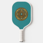 Vissen Mandala Pickleball Paddle (Achterkant)