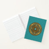 Vissen Mandala Spiraal Notebook Notitieboek (Binnen)