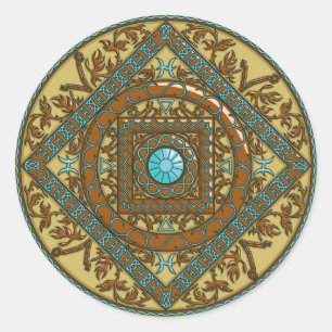 Vissen Mandala Sticker