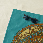 Vissen Mandala Strandhanddoek Strandlaken (In situ)