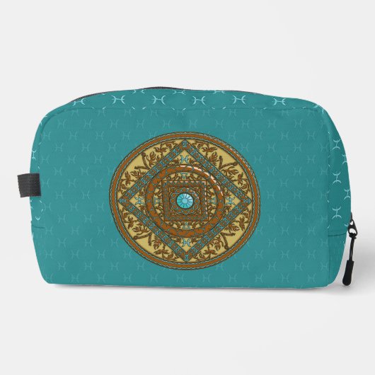 Vissen Mandala Toilettasje (Voorkant)