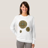 Vissen Mandala Vrouwen Licht Shirt (Voorkant volledig)