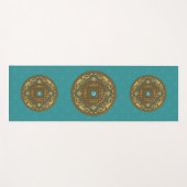 Vissen Mandala Yoga Mat (Voorkant (horizontaal))