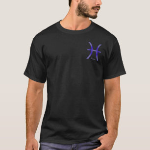 Vissen Mannen Shirt- Zwart T-shirt