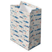 Vissen Medium Cadeauzakje (Voorkant Gekanteld)