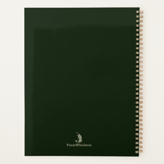 VISSEN MEER forelvisserij personaliseren Planner (Achterkant)