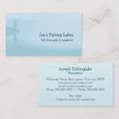 Vissen meer visitekaartje (Voorkant / Achterkant)
