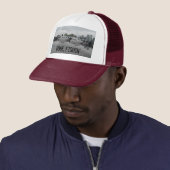 Vissen met boten trucker pet (In situ)