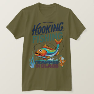 Vissen met een Haak, Vast in de Klas T-shirt