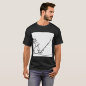 Vissen met grootvader t-shirt (Voorkant volledig)