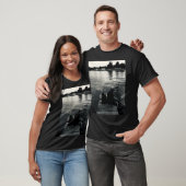 Vissen met grootvader t-shirt (Unisex)