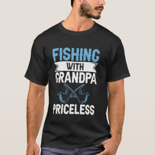 Vissen met opa Onbetaalbaar Vissen Opa T-shirt
