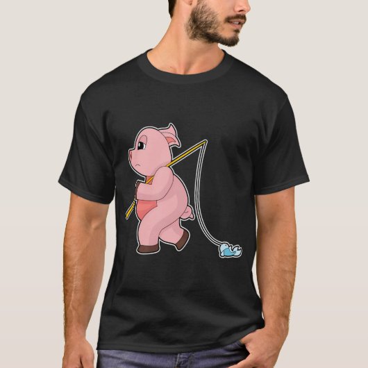 Vissen met Zeeduivel T-shirt (Voorkant)
