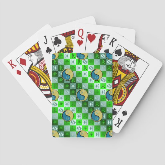 Vissen & Metaal Geit Pokerkaarten (Achterkant)