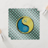 Vissen & Metaal Konijn Kaart (Voorkant / Achterkant in situ)