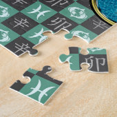Vissen & Metaal Konijn Legpuzzel (Zijkant)