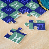 Vissen & Metaal Os Legpuzzel (Zijkant)