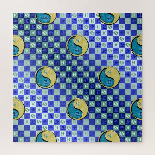 Vissen & Metaal Os Legpuzzel (Verticaal)