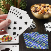 Vissen & Metaal Os Pokerkaarten (Insitu)