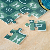 Vissen & Metaal Slang Legpuzzel (Zijkant)