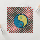 Vissen & Metaal Tijger Kaart (Voorkant / Achterkant in situ)