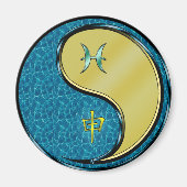 Vissen & Metal Monkey Magneet (Voorkant)