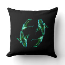 Vissen – Minimalistische Zodiakale Sierkussen