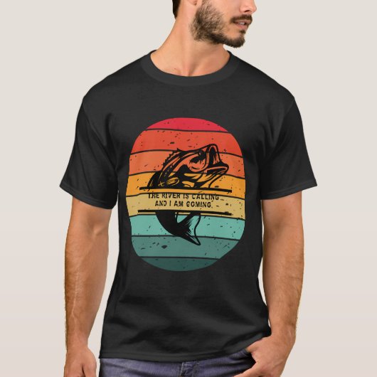 Vissen naar complimenten wit t-shirt (Voorkant)