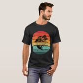 Vissen naar complimenten wit t-shirt (Voorkant volledig)