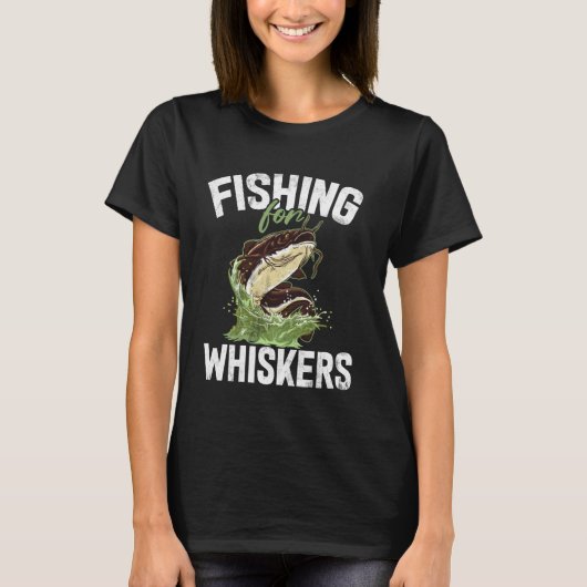 Vissen naar Snorbaard Meerval T-shirt (Voorkant)
