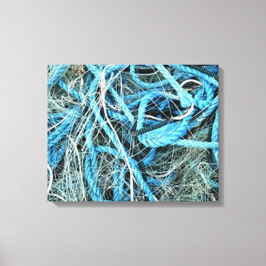 VISSEN NET CANVAS AFDRUK (Voorkant)