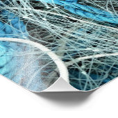 VISSEN NET FOTO AFDRUK (Hoek)