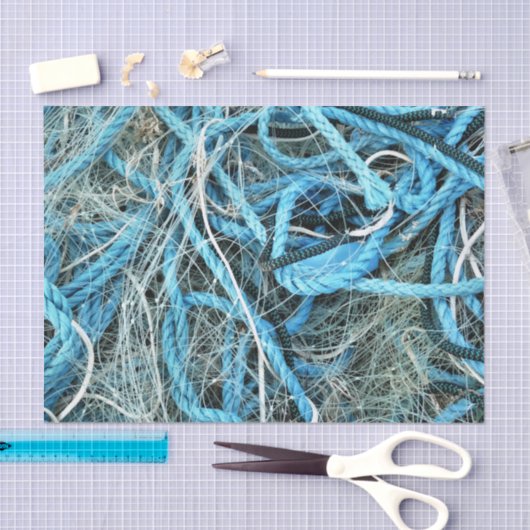 VISSEN NET TISSUEPAPIER (Craft)