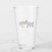 Vissen Noord-Carolina Forel Glas (Achterkant)