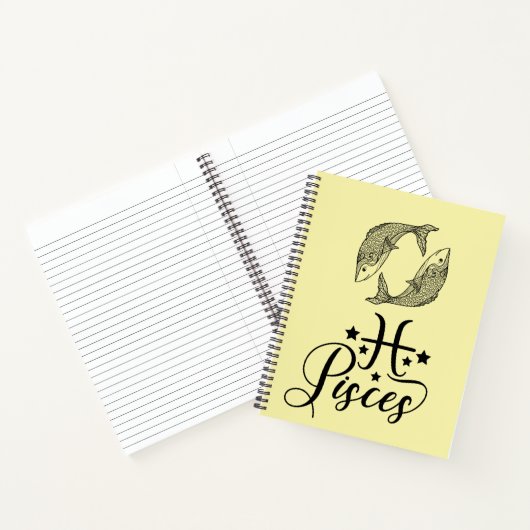 Vissen Notitieboek (Binnen)
