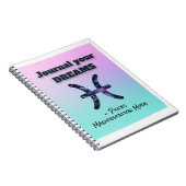 Vissen Notitieboek - Dream Journal voor Manifestat (Rechterzijde)