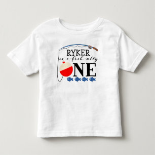 Vissen O-Fish-Ally One First Birthday T-shirt