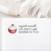 Vissen O-Fish-Ally Verjaardag Bobber Terugkeer Adr Etiket (Insitu)