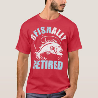 Vissen officieel met pensioen 1 t-shirt