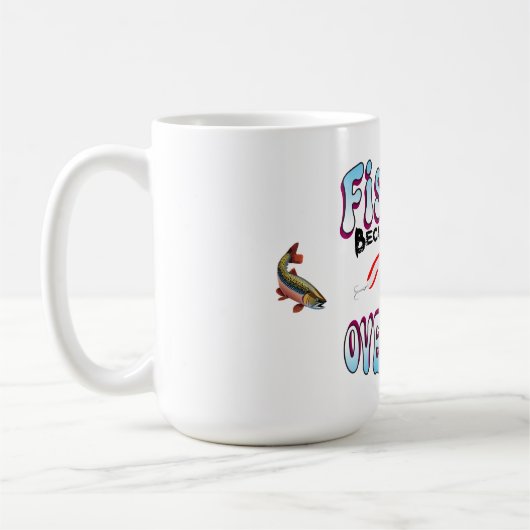 Vissen Omdat de realiteit te hoog wordt ingeschat Koffiemok (Links)