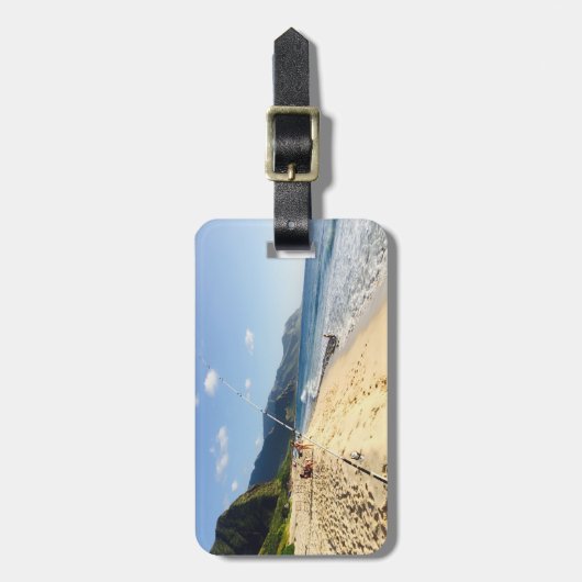 Vissen on Oahu Bagagelabel (Voorkant verticaal)