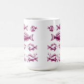 Vissen onder water-Fisherman Style Trend Koffiemok (Center)