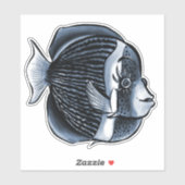 Vissen onder Zee Sticker (Vel)